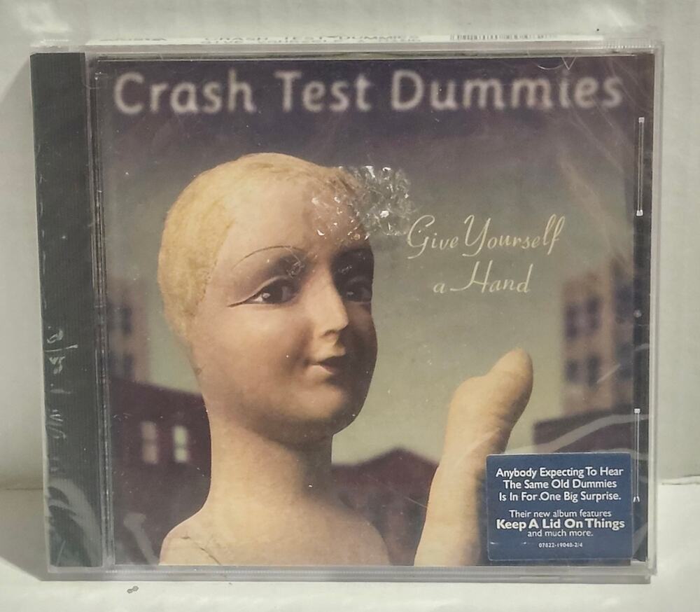 Crash Test Dummies Give Yourself a Hand CD 1999 Factory Sealed Hype Sticker